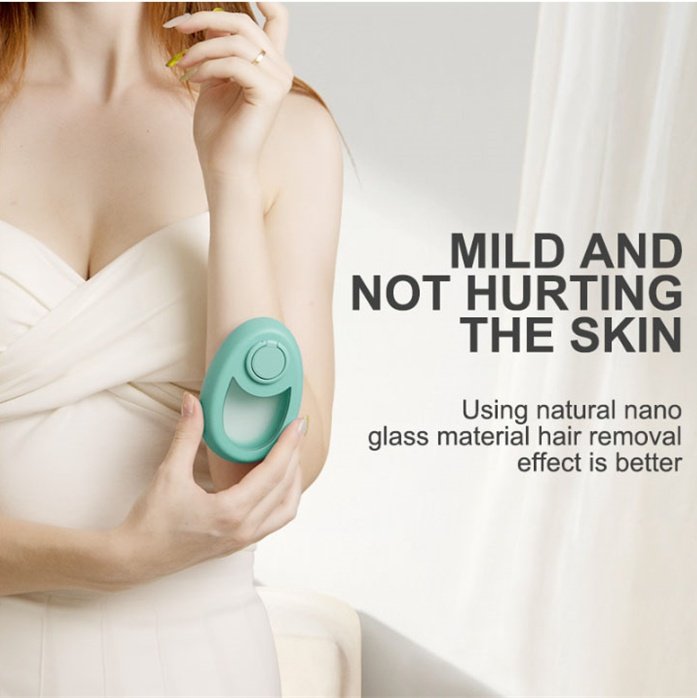 Crystal Hair Eraser - Painless Physical Hair Removal Tool for Legs & Arms - Image 3