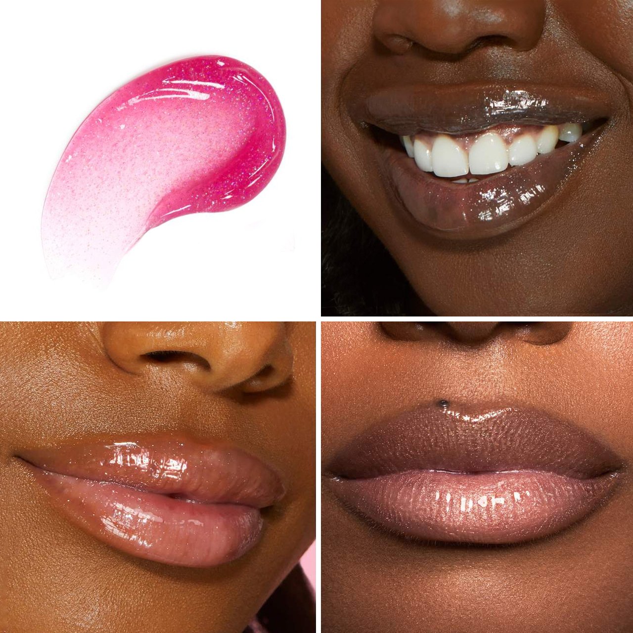 Plumping Jelly Lip Oil - High-Shine Hydrating Tinted Gloss - Image 3