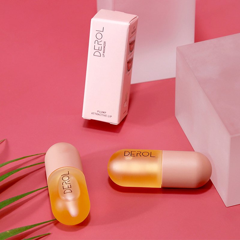 Day & Night Lip Plumper Oil - Instant Plump by Day, Repair While You Sleep