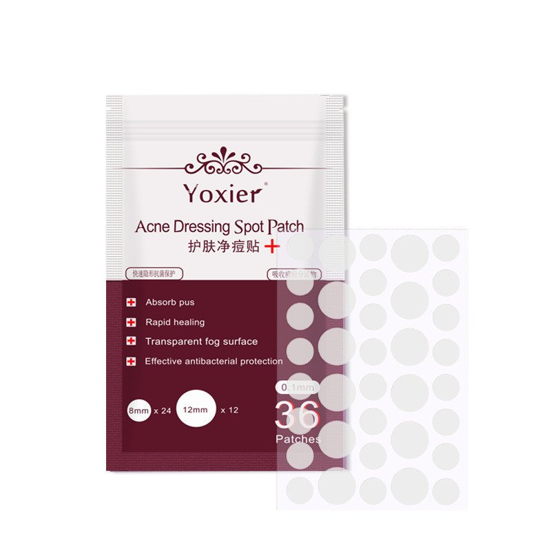 Hydrocolloid Acne Pimple Patches - Invisible Blemish Spot Stickers for Face (36 Count) - Image 6