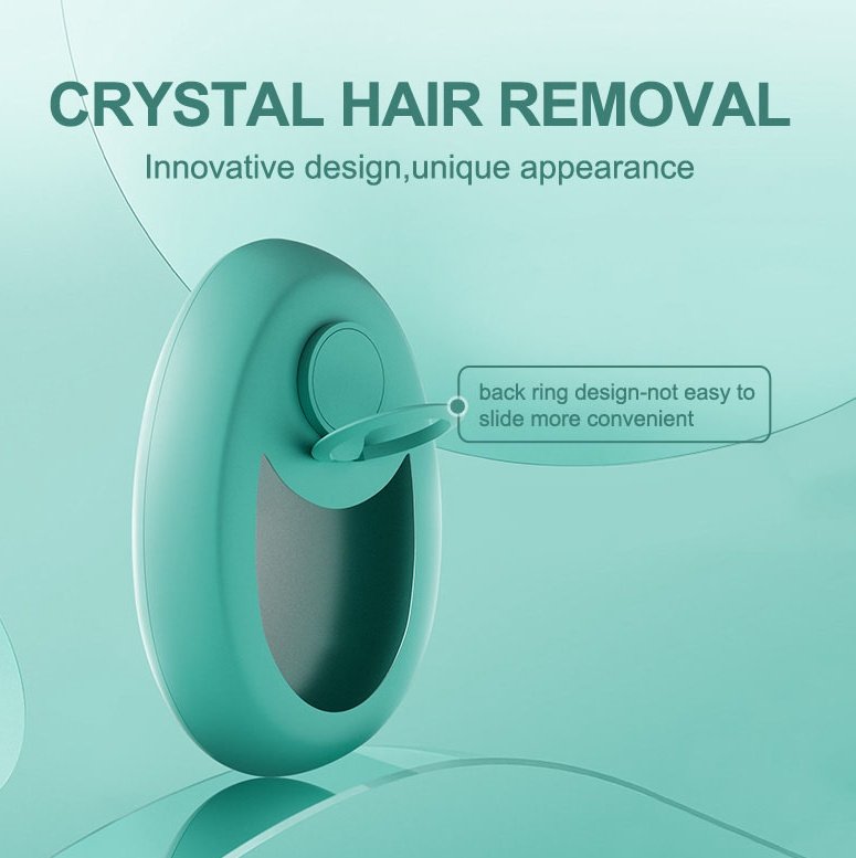 Crystal Hair Eraser - Painless Physical Hair Removal Tool for Legs & Arms - Image 2