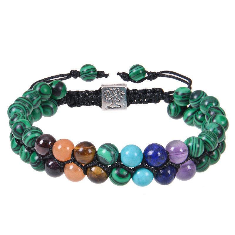 7 Chakra Natural Stone Healing Bracelet - Image 3