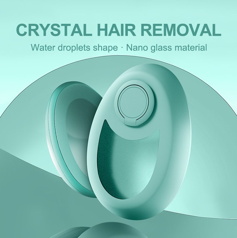 Crystal Hair Eraser - Painless Physical Hair Removal Tool for Legs & Arms