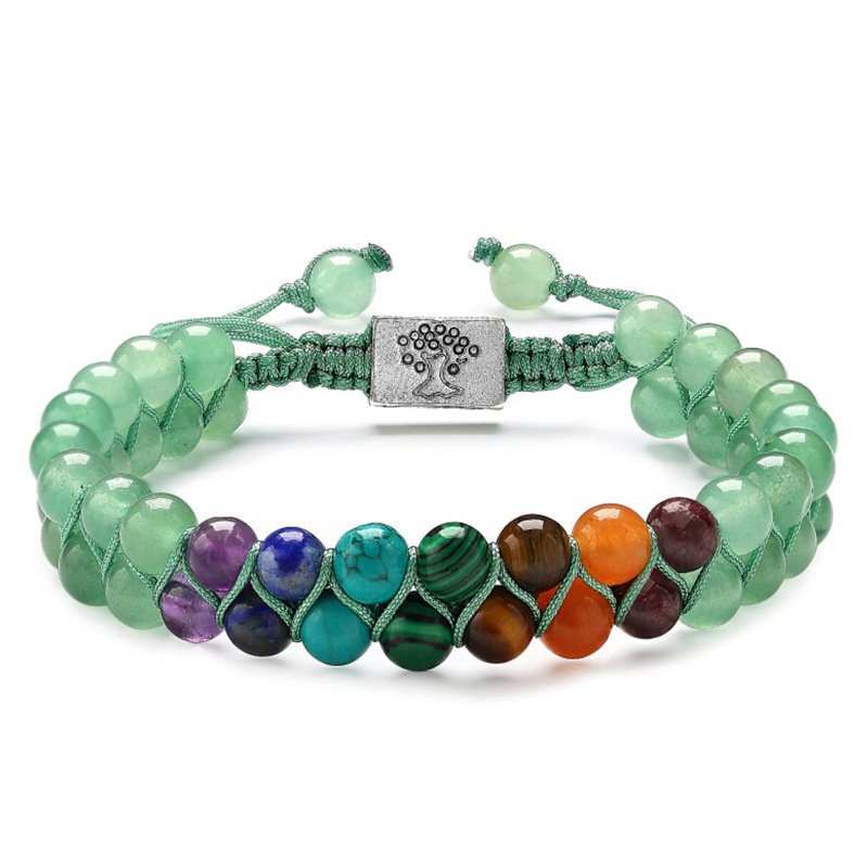 7 Chakra Natural Stone Healing Bracelet - Image 10