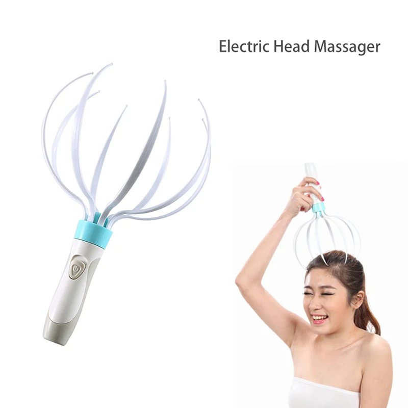 Electric Scalp Massager - Vibrating Head Massager for Relaxation