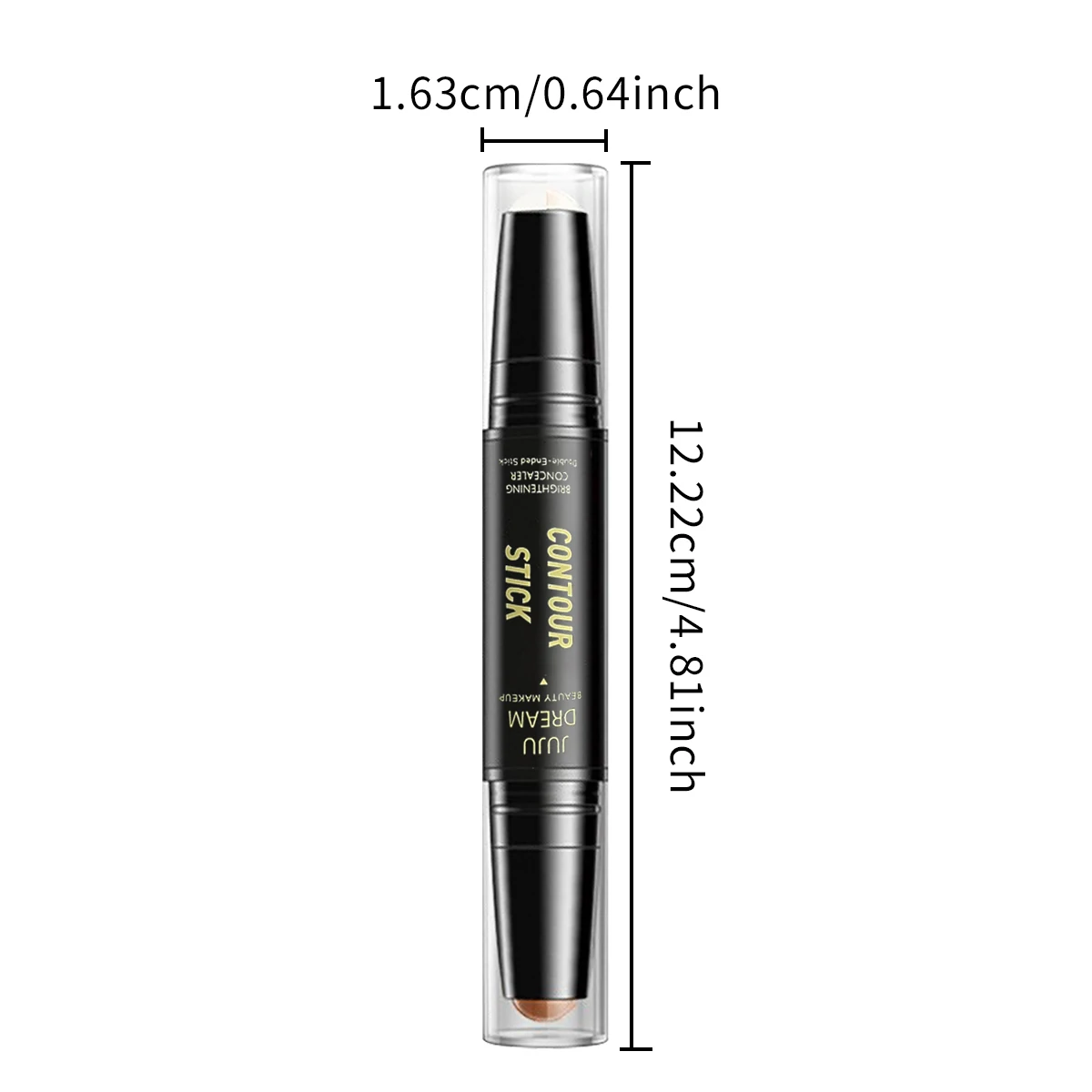 Dual-ended contour stick, facial foundation, concealer, long-lasting dark circles, correcting contour concealer, makeup - Image 6