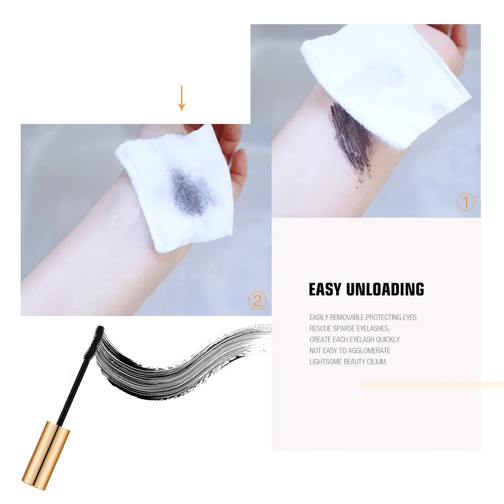 3D Fiber Lash Mascara - Waterproof Lengthening & Volumizing, No Clumps - Image 4