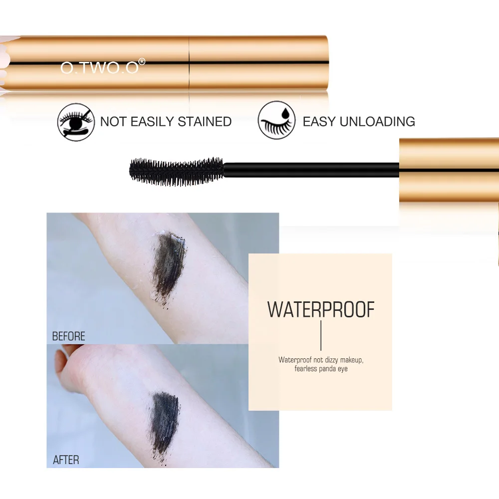 3D Fiber Lash Mascara - Waterproof Lengthening & Volumizing, No Clumps - Image 3