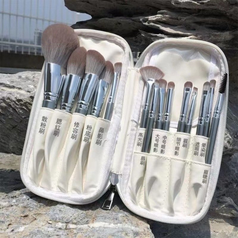 First-time beginner makeup brush suit powder brush eye shadow brush blush brush Cangzhou full set of beauty brush super soft - Image 3