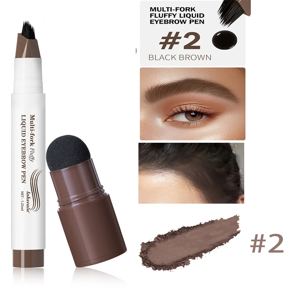 Waterproof Hairline & Root Concealer Pen – Instant Grey Coverage with Easy Blend Powder Stick for Normal Hair - Image 11