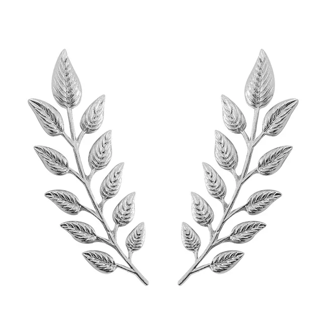 2pcs/set Fashion Men's Suit Brooches Feather Leaf Triangle Hollowed Out Crown Lapel Pins Party Male Jewelry Accessorie - Image 11