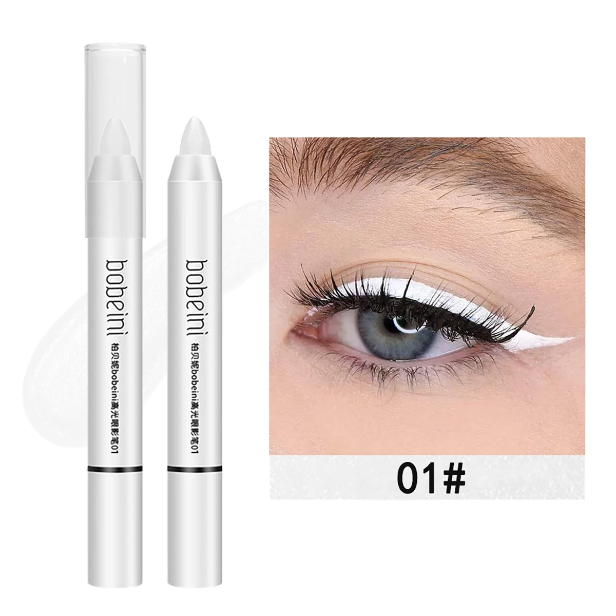 Silkworm Highlighter Pen – Pearlescent & Matte Eye Brightening Stick - Image 4