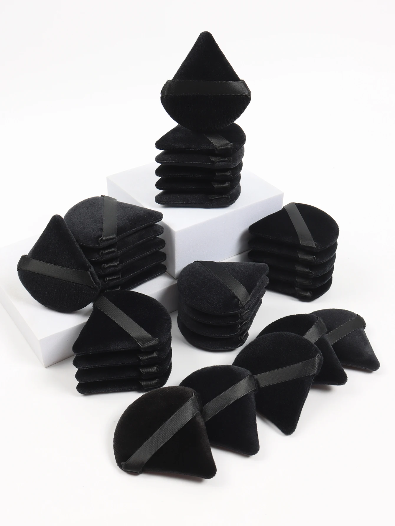 Soft Velvet Makeup Sponge Set - Streak-Free Blending, Won't Soak Up Product - Image 12