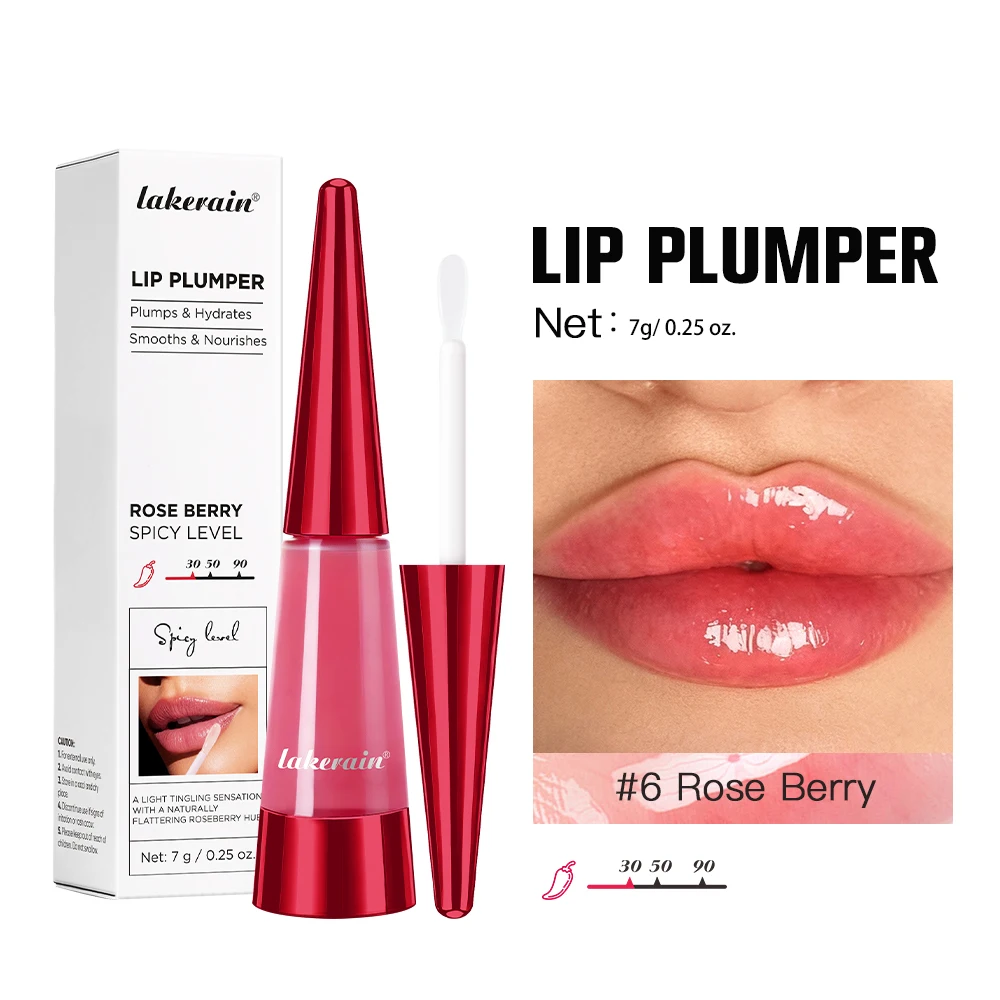 Instant Plumping Lip Gloss - Hydrating Korean Lip Oil for Fuller, Glossy Lips - Image 9