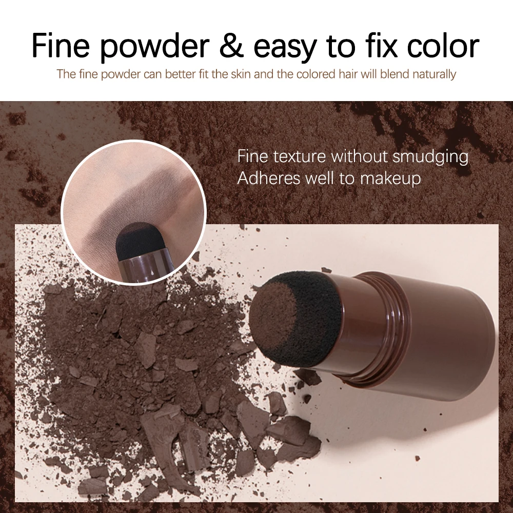 Waterproof Hairline & Root Concealer Pen – Instant Grey Coverage with Easy Blend Powder Stick for Normal Hair - Image 5