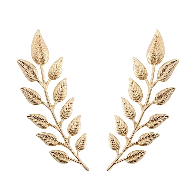 2pcs/set Fashion Men's Suit Brooches Feather Leaf Triangle Hollowed Out Crown Lapel Pins Party Male Jewelry Accessorie - Image 7