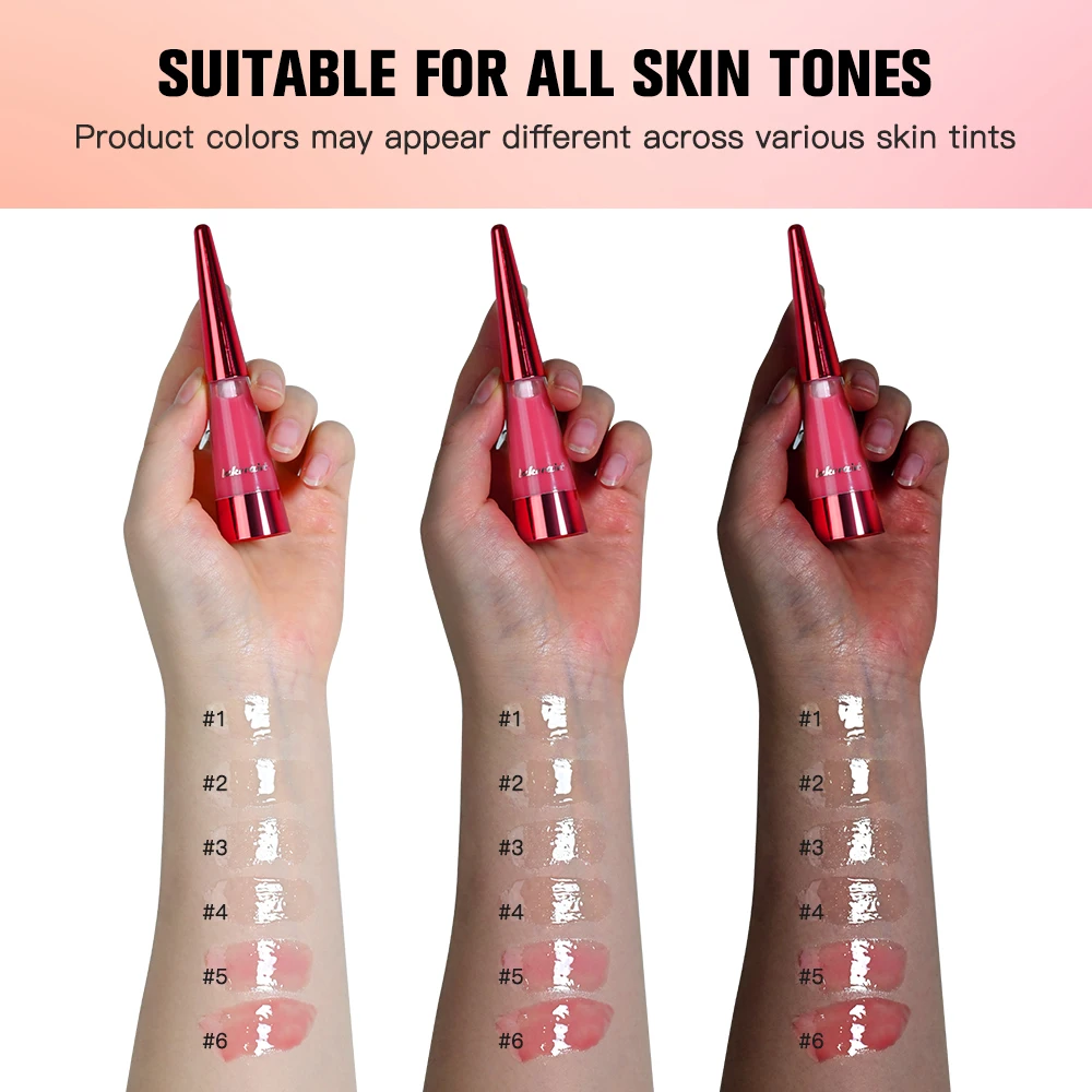 Instant Plumping Lip Gloss - Hydrating Korean Lip Oil for Fuller, Glossy Lips - Image 5