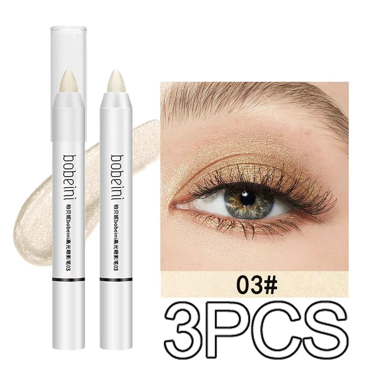 Silkworm Highlighter Pen – Pearlescent & Matte Eye Brightening Stick - Image 7