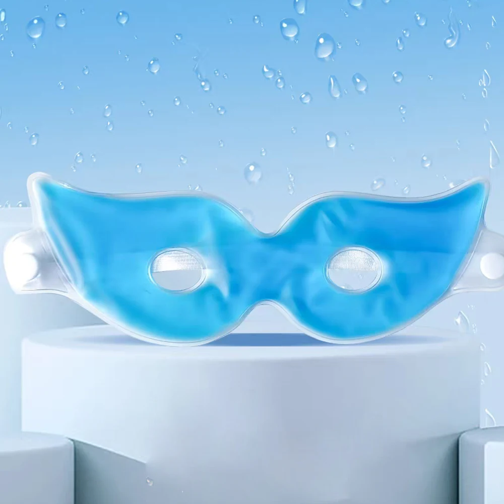 Cooling Gel Face & Eye Mask - Reusable Hot & Cold Therapy Skincare Tool - Image 8