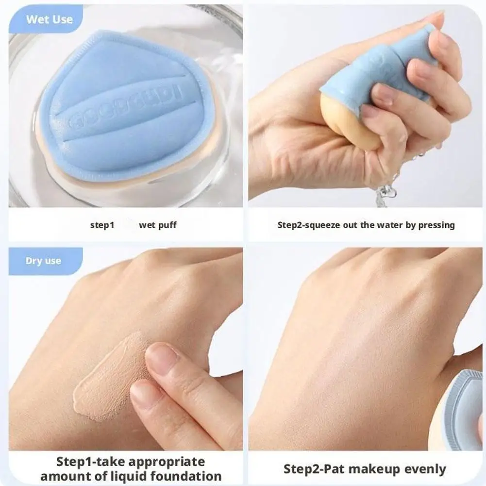 Marshmallow Air Cushion Powder Puff Foundation Liquid Special Makeup Clear Base Makeup Tool Both Dry And Wet Use - Image 5