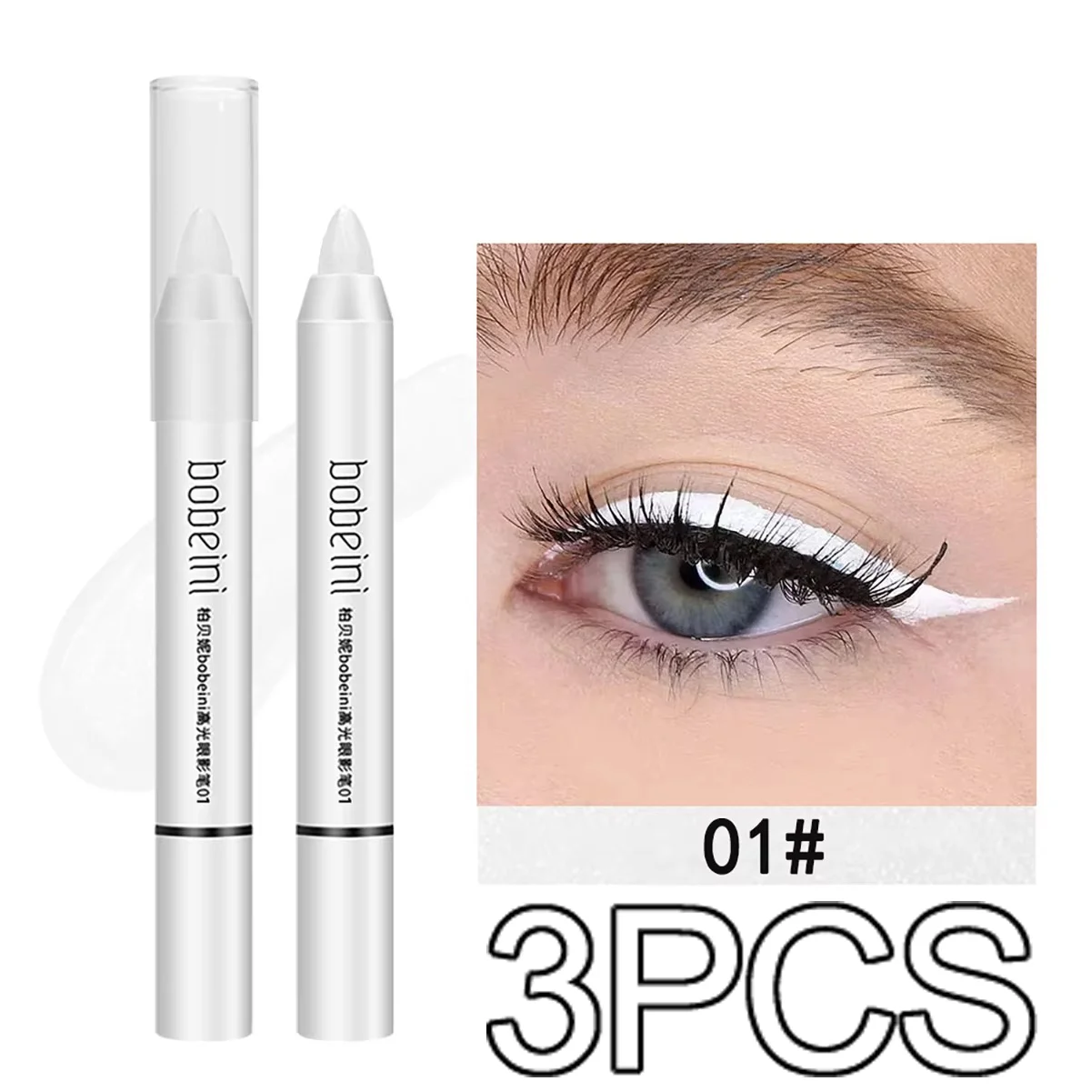 Silkworm Highlighter Pen – Pearlescent & Matte Eye Brightening Stick - Image 5