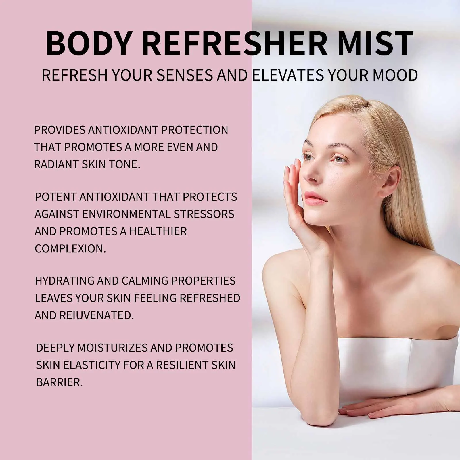 100ml Body Spray Strawberry Shortcake Milk Mist Long Moisturizing Brightening Soothing Body Increase Elasticity Firming Sprsy - Image 4