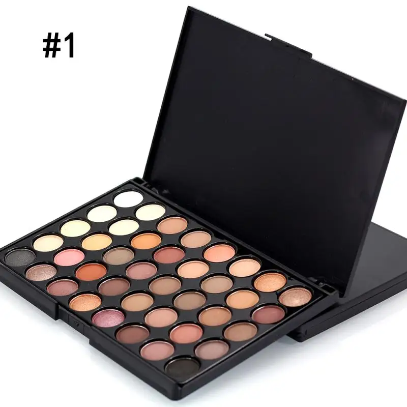 40/74/78 Colors Glitter Eyeshadow Palette Matte Waterproof Long Lasting Pressed Powder Cosmetics Kit Fashion Women MakeUp Tools - Image 8