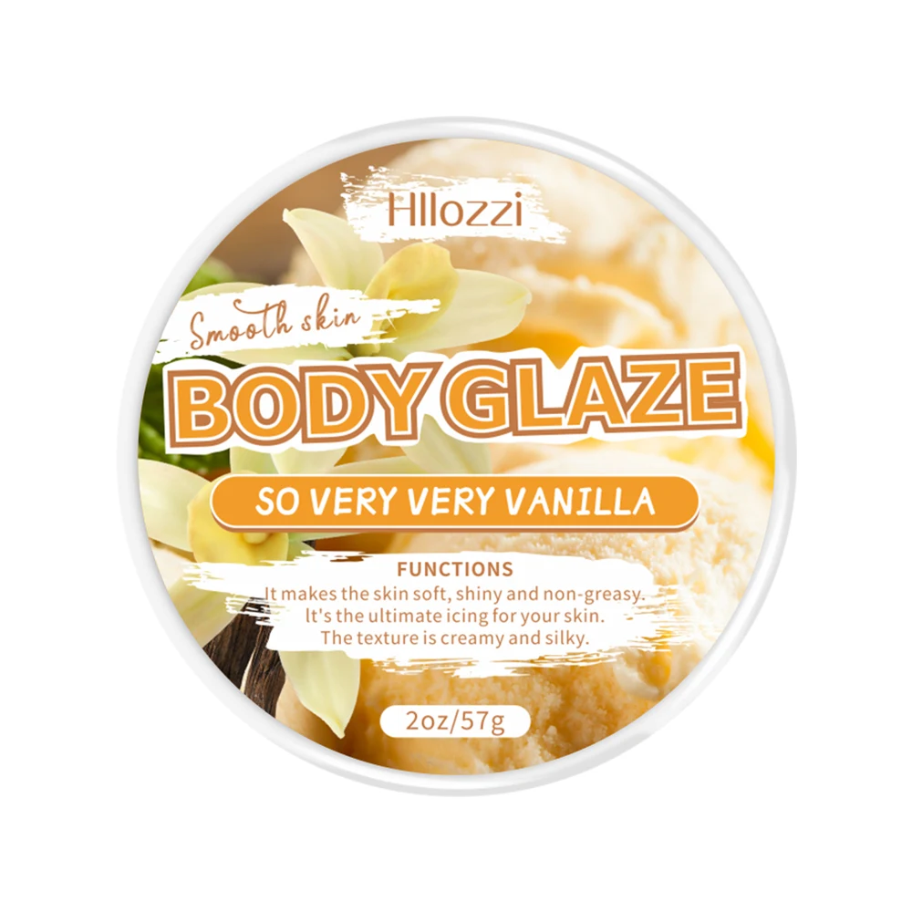 2oz/8oz Vanilla Body Glaze Nourishing Moisturizing Skin Care Body Butter Refreshing Non-Greasy Body Oil Moisturizing Skin - Image 7