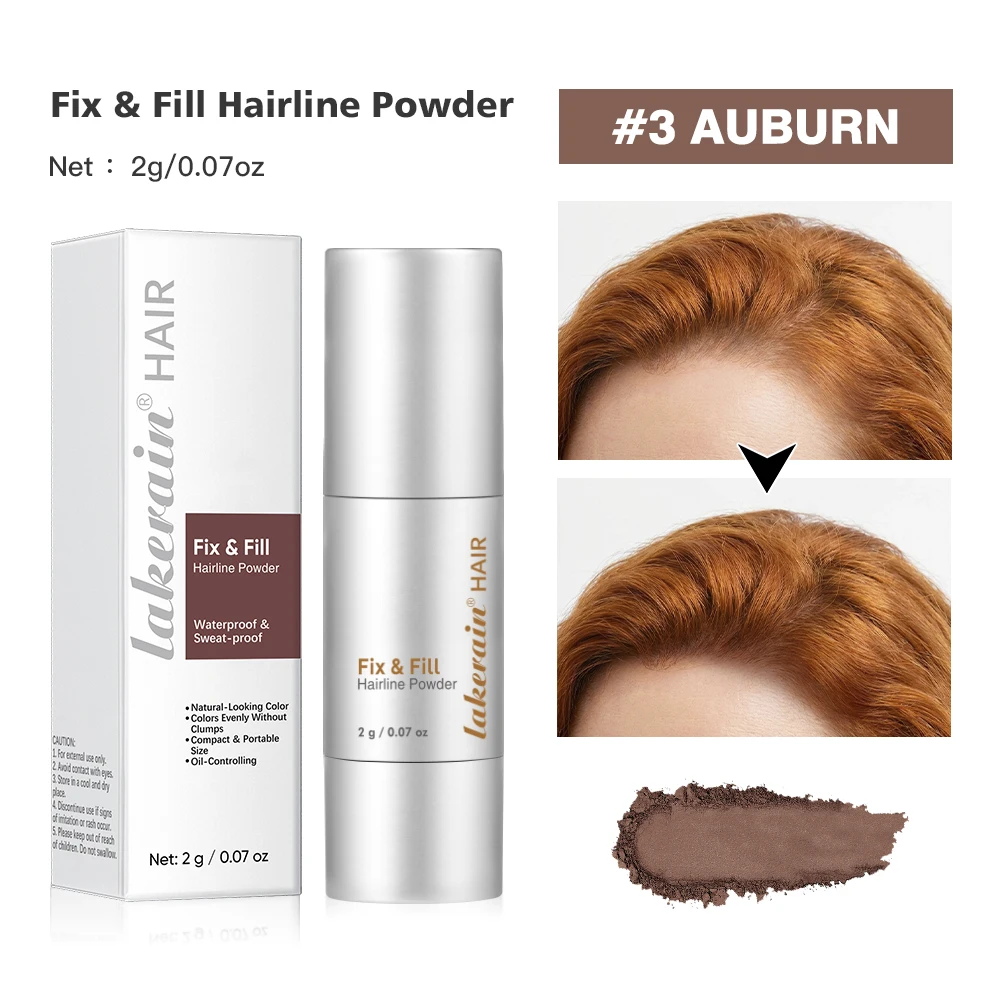 Waterproof Hairline & Root Concealer Pen – Instant Grey Coverage with Easy Blend Powder Stick for Normal Hair - Image 13