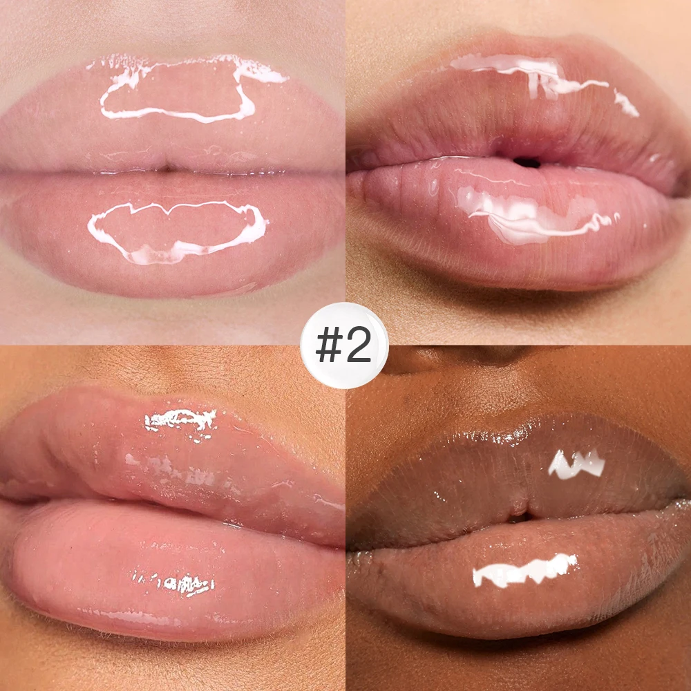 Instant Plumping Lip Gloss - Hydrating Korean Lip Oil for Fuller, Glossy Lips - Image 4