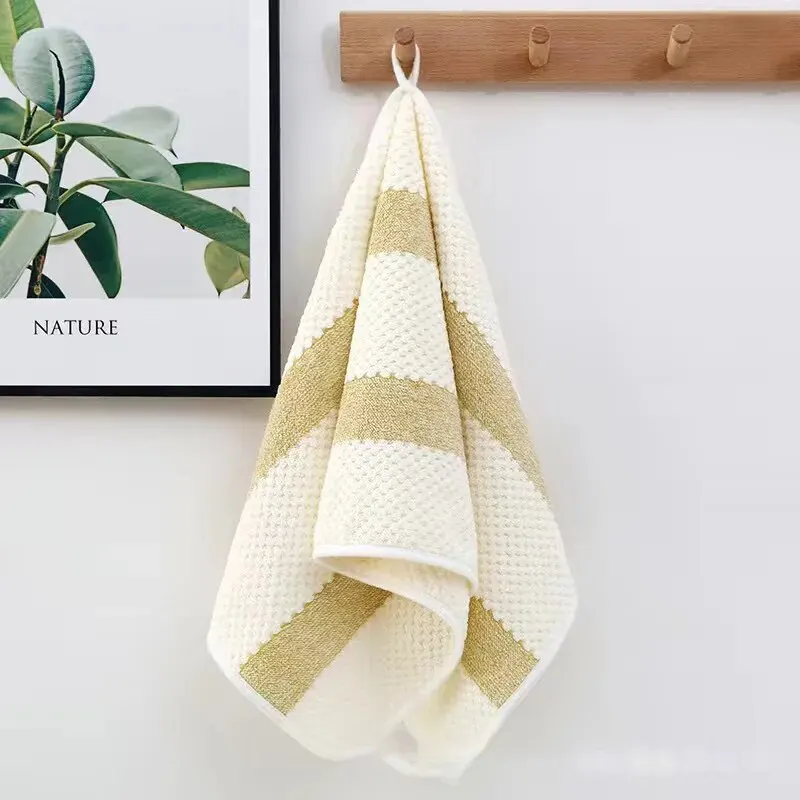 Ultra-Soft Cotton Bath Towel Set - Absorbent Hotel-Quality Washcloth & Towels - Image 5