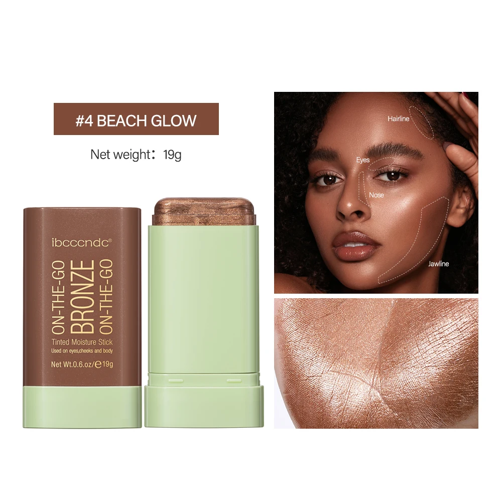 Make Up Functional Blush Stick Easy Color Rouge Blusher Cream Waterproof High Color Rendering Brightening Skin Tone Hot - Image 10