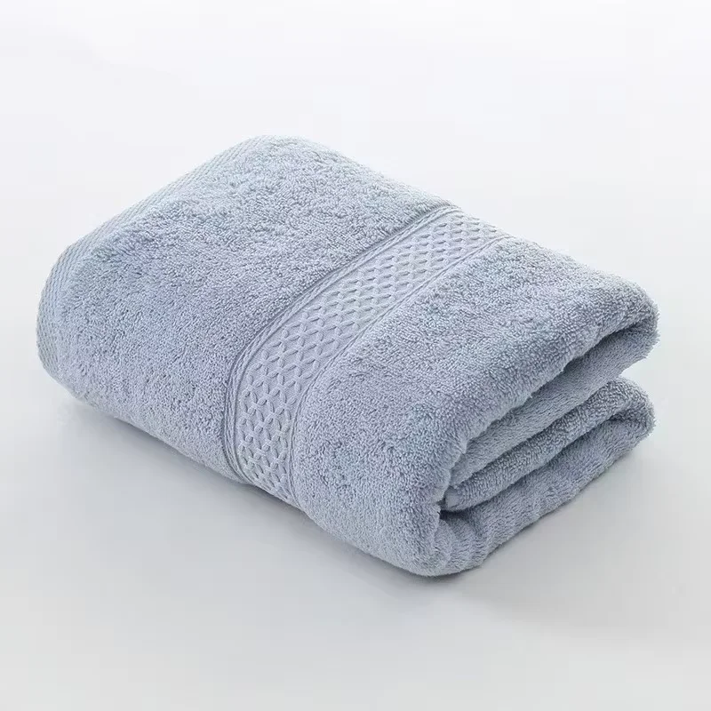 Ultra-Soft Cotton Bath Towel Set - Absorbent Hotel-Quality Washcloth & Towels - Image 2