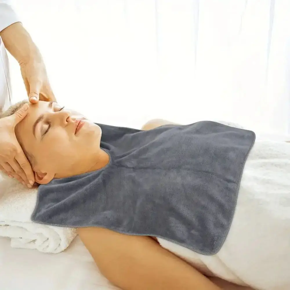 1 Pc Beautician's Special Face Towel - Spa Grade U-shaped Face Towel - Soft Massage and Skincare Tool - Image 5