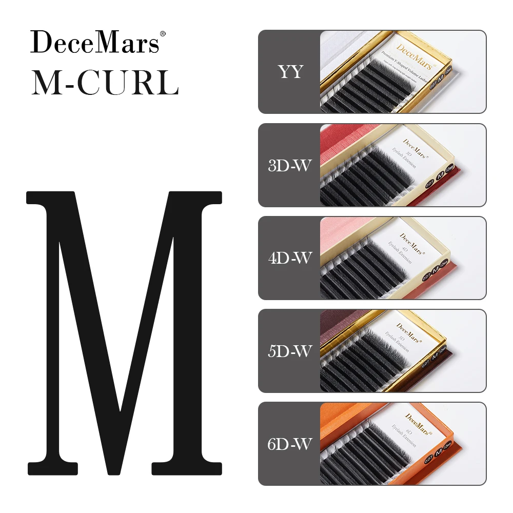 DIY Eyelash Extension Kit - 12 Lines Mixed Curl & Length, Salon-Style at Home - Image 3