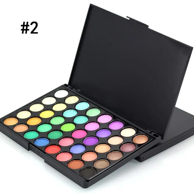 40/74/78 Colors Glitter Eyeshadow Palette Matte Waterproof Long Lasting Pressed Powder Cosmetics Kit Fashion Women MakeUp Tools - Image 7
