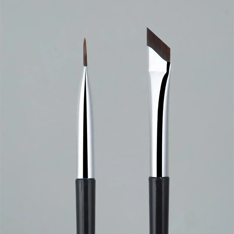 Precision Angled Eyeliner Brush Duo - Ultra-Thin for Sharp, Even Wings - Image 4