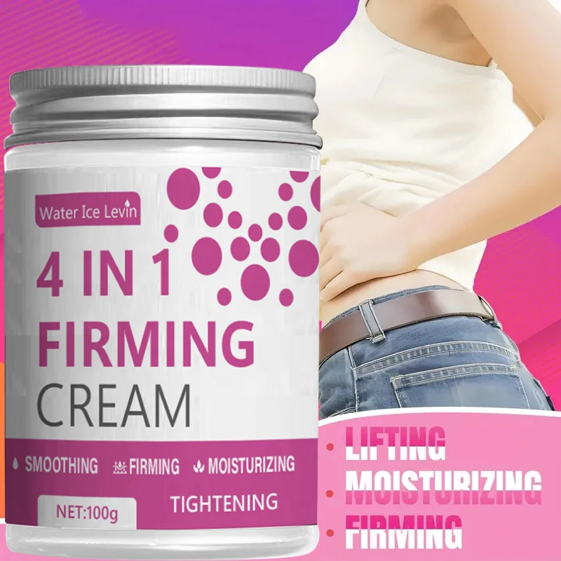 4-in-1 Firming Cream – Hyaluronic Acid, Ginger & Shea Oil - Image 3