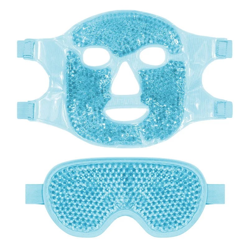 Cooling Gel Face & Eye Mask - Reusable Hot & Cold Therapy Skincare Tool - Image 11