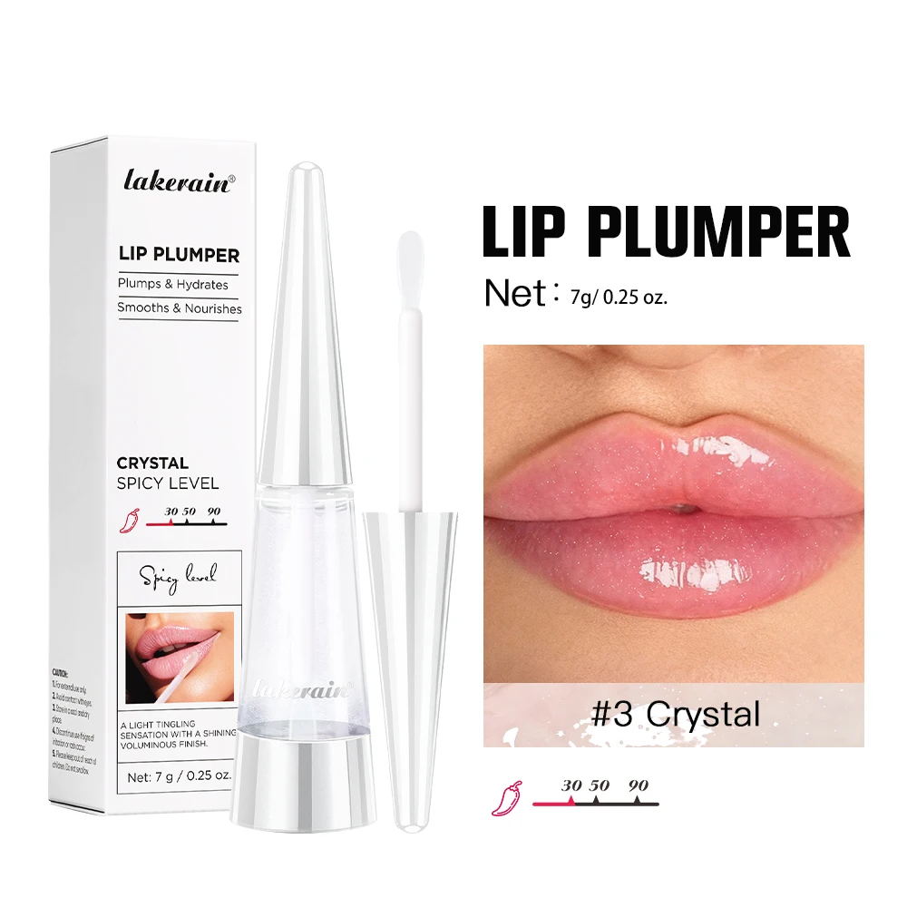 Instant Plumping Lip Gloss - Hydrating Korean Lip Oil for Fuller, Glossy Lips - Image 10