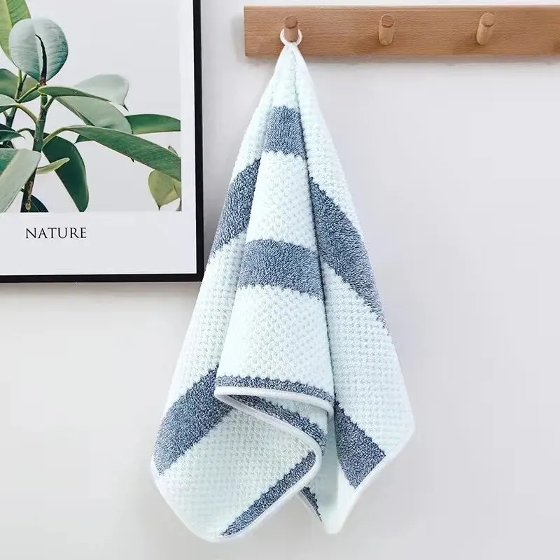 Ultra-Soft Cotton Bath Towel Set - Absorbent Hotel-Quality Washcloth & Towels - Image 4