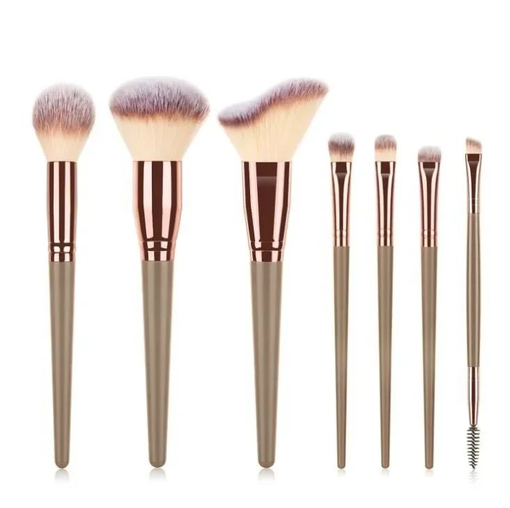 15-Piece Makeup Brush Kit Portable Vegan Cosmetic Brush Set with Travel Bag Soft Synthetic Hair Face Eye Beauty Tools - Image 9