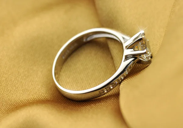 925 Sterling Silver Six-Prong Ring - Genuine Silver, Hypoallergenic Sparkle - Image 3