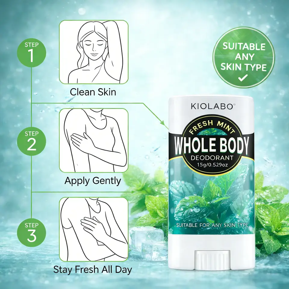 Fresh Mint Whole Body Deodorant 4
