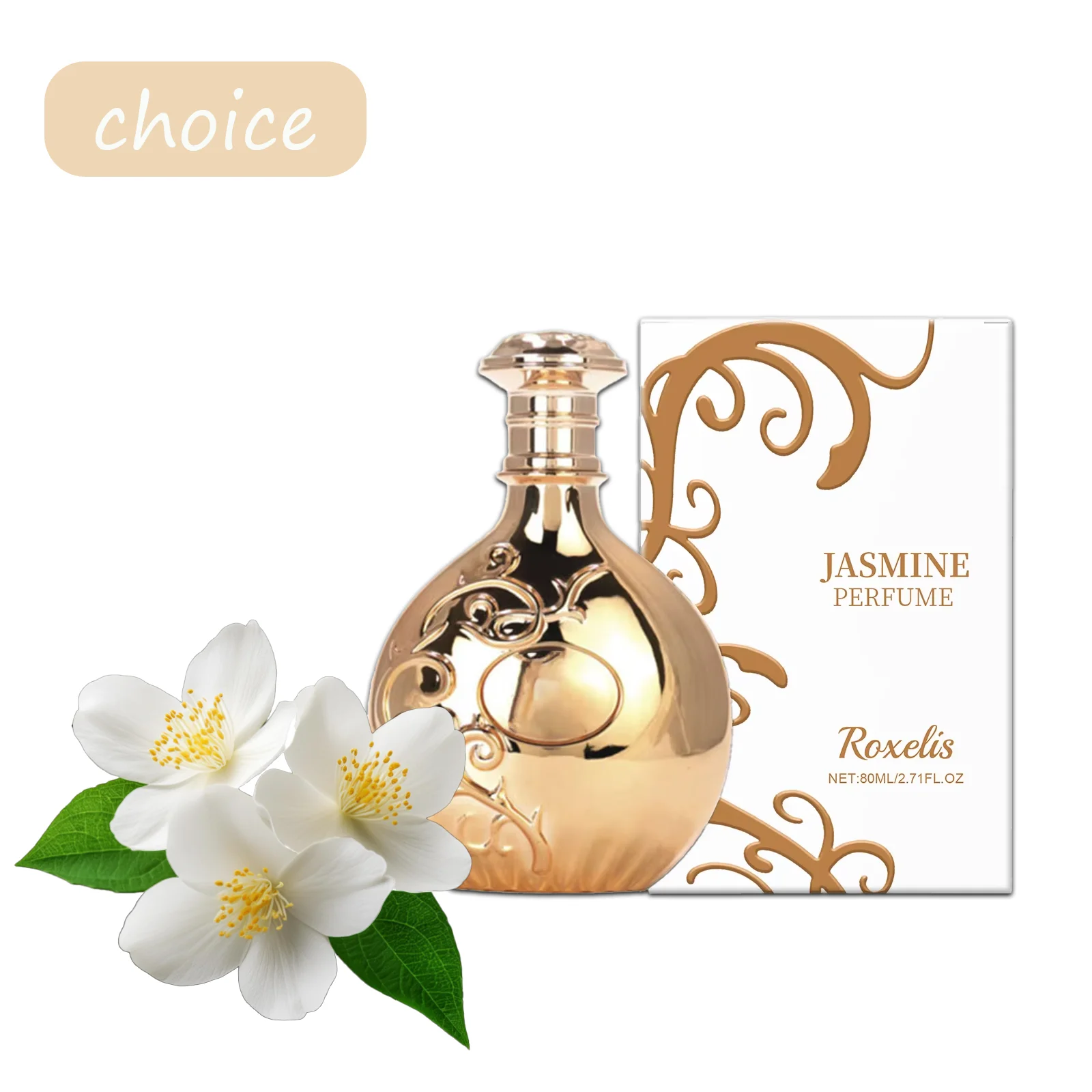 Jasmine Scent Body Mist Fresh Jasmine Notes Long Lasting Fragrance Elegant Aura For Women