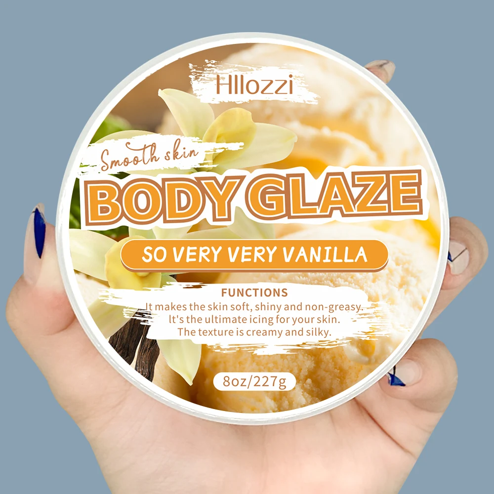 2oz/8oz Vanilla Body Glaze Nourishing Moisturizing Skin Care Body Butter Refreshing Non-Greasy Body Oil Moisturizing Skin - Image 8