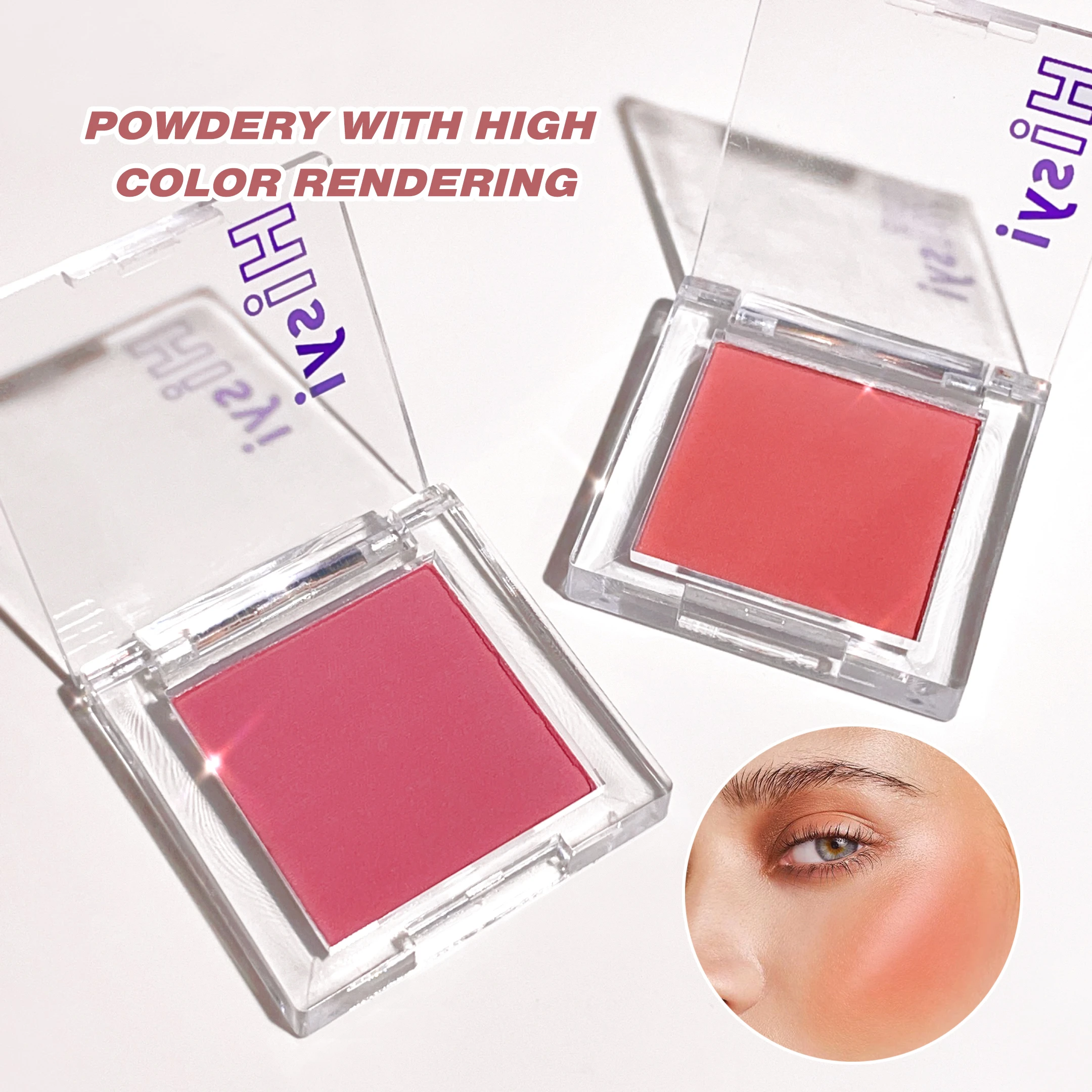Monochrome blush, brightening matte cosmetics, highlighting, expansion color, youthful and natural makeup - Image 4