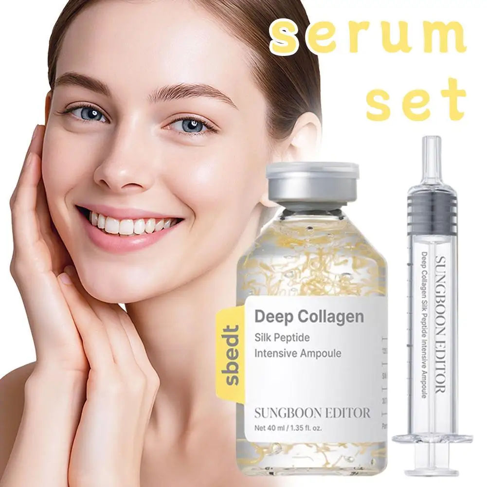 Deep Collagen Ampoule Serum – Hydrating & Firming Facial Treatment - Image 3